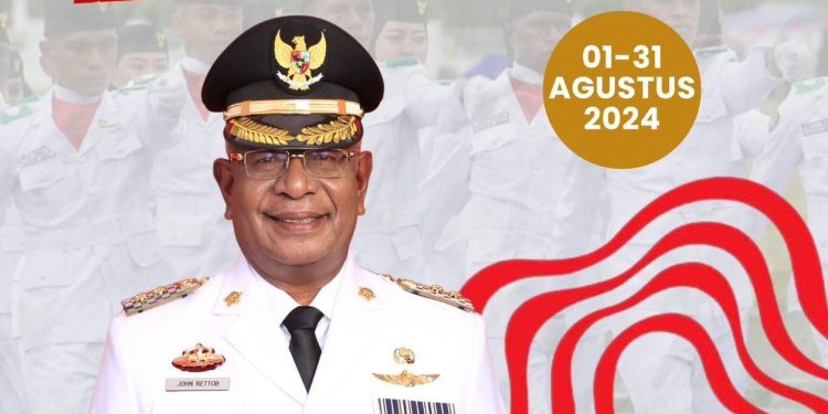 Bupati Mimika Jadi Irup HUT Ke-80 RI di Timika