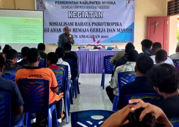 Kabag Kesra Setda Mimika Ingatkan Anak dan Remaja Timika Jauhi Psikotropika