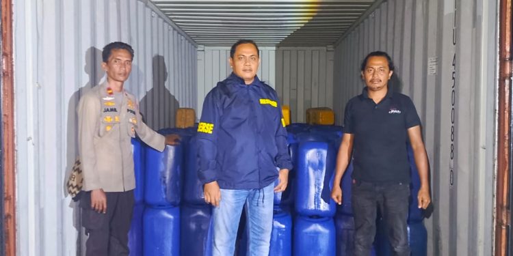 9 Ton BBM Ilegal Sudah Tiba di Mako Polres Mimika