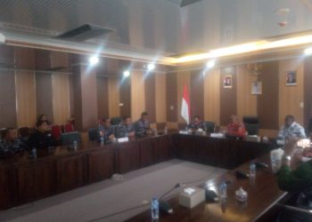 Dankodaeral XI Merauke Kunker ke Pemkab Mimika