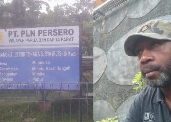 Listrik Hanya Menyala 3 Jam, Warga Mimika Barat Tengah Desak PLN Timika Segera Perbaiki PLTS