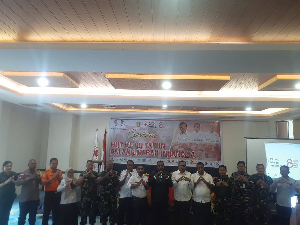 Bupati Apresiasi Jajaran PMI Mimika Dalam Menebarkan Kebaikan dan Semangat Kemanusiaan