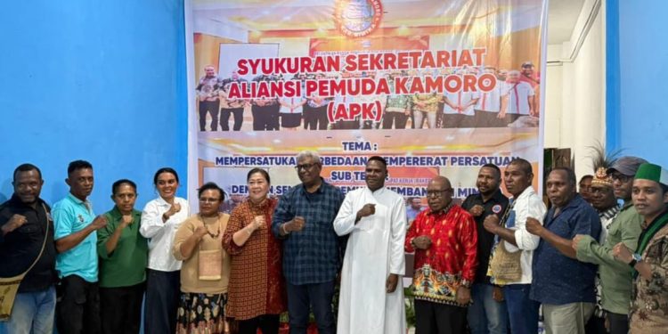 Bupati dan Wakil Bupati Mimika Hadiri Syukuran Sekretariat Aliansi Pemuda Kamoro. Rafael: APK Perjuangkan Harkat dan Martabat Masyarakat Kamoro