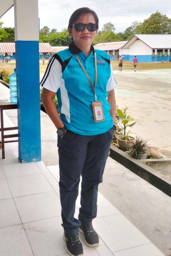 Gedung SMP Negeri 1 Mimika Timur Terlihat Lebih Bersinar, Prestasi Siswanya  Terus Meningkat