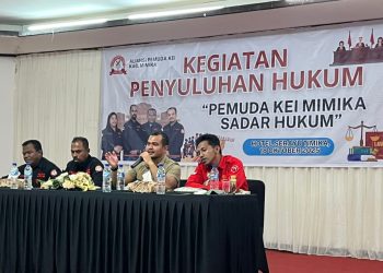 APKM Gelar Penyuluhan Hukum Perdana, Diikuti 100 Generasi Muda Kei di Mimika