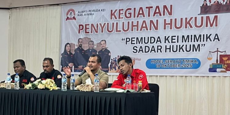 APKM Gelar Penyuluhan Hukum Perdana, Diikuti 100 Generasi Muda Kei di Mimika