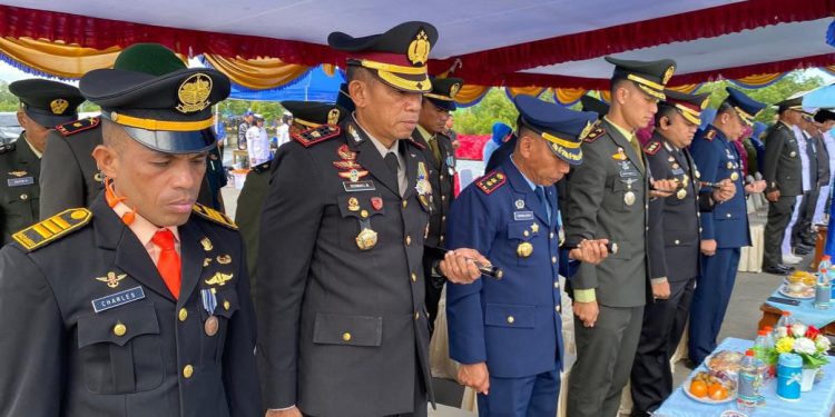 Jelang HUT Ke-80 TNI, Kodim Mimika Gelar Doa Bagi Prajurit TNI Dalam Menjaga Kedaulatan NKRI