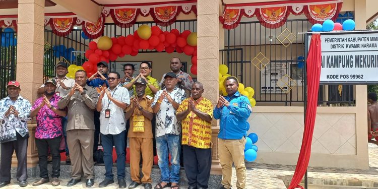 Meekurima Kini Punya Balai Kampung, Posyandu dan Depot Air Minum, Wujud Nyata Komitmen Pemkab Mimika Perkuat Pelayanan Dasar Masyarakat