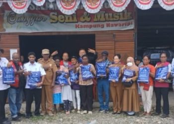 3.500 Kelambu Berkualitas Dibagikan di Kampung Nawaripi