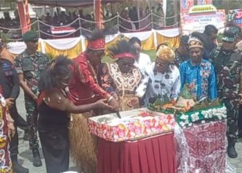 Gubernur Meki Sebut Keberagaman Jadi Kekuatan Membangun Mimika. Bupati John Sampaikan  Sejumlah Inovasi Strategis Menuju Mimika Smart City