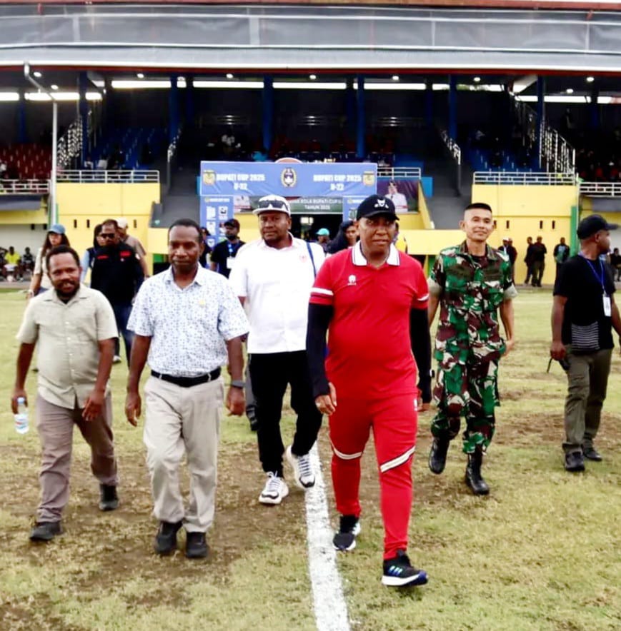 27 Tim Berlaga di Turnamen Bupati Cup U-22 Mimika 2025