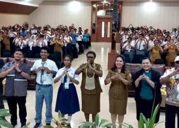 Disparbudpora Gelar Kegiatan Pembinaan Kesenian Diikuti 24 Sekolah di Mimika