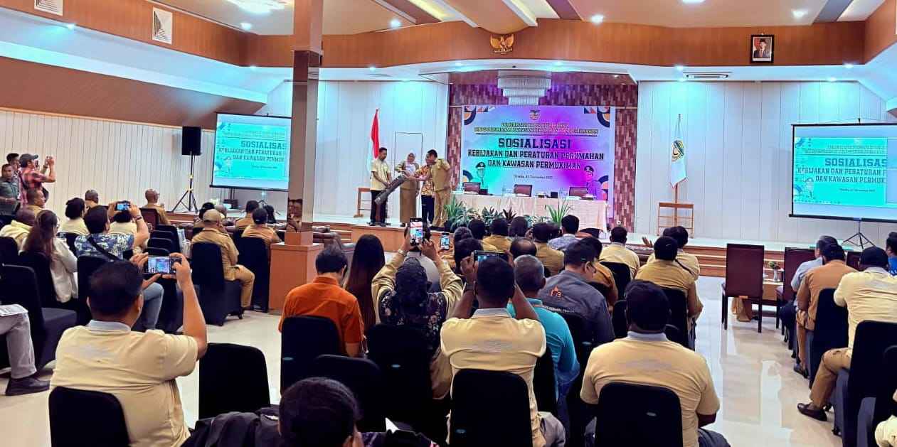 DPKPP Mimika Sosialisasi Kebijakan dan Peraturan Perumahan dan Kawasan Permukiman