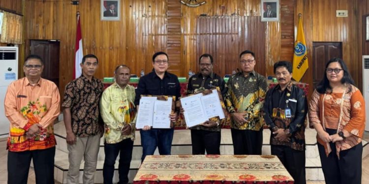 PTFI dan Pemkab Nabire Jalin Kemitraan Strategis Turunkan Angka Stunting