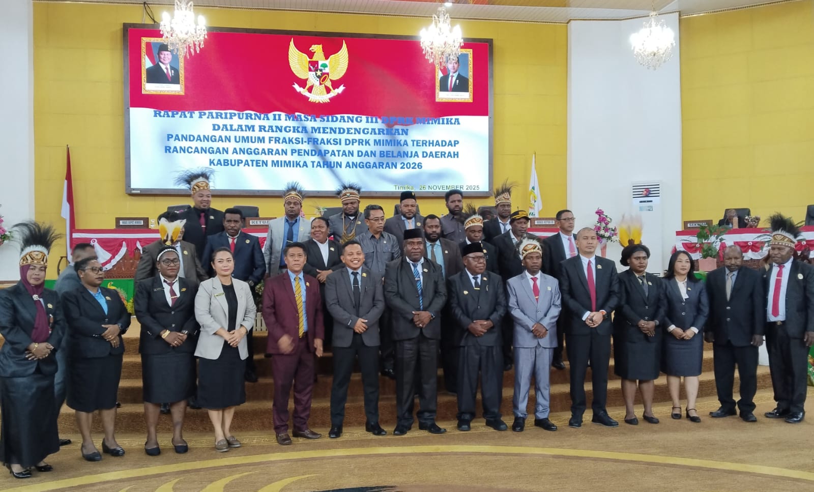 Delapan Fraksi DPRK Mimika: APBD 2026 Harus Berpihak Untuk Kesejahteraan Rakyat dan Pembangunan Berkeadilan