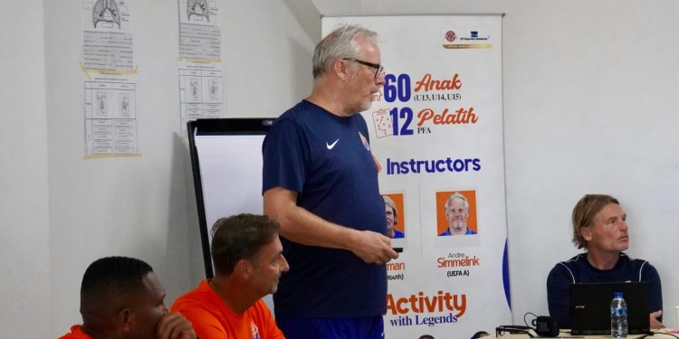 Gelar Coaching Course di Papua, PTFI dan PSSI Gandeng Federasi Sepak Bola Belanda
