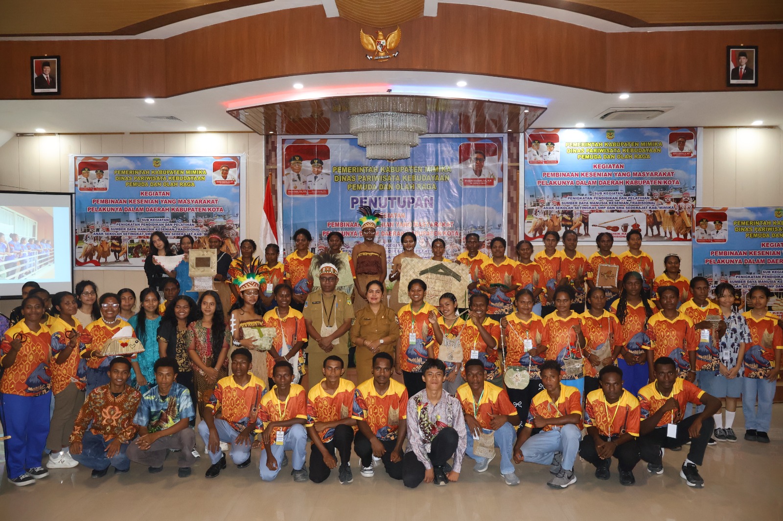 Parade Foto Dinas Pariwisata, Kebudayaan, Pemuda dan Olahraga Kabupaten Mimika