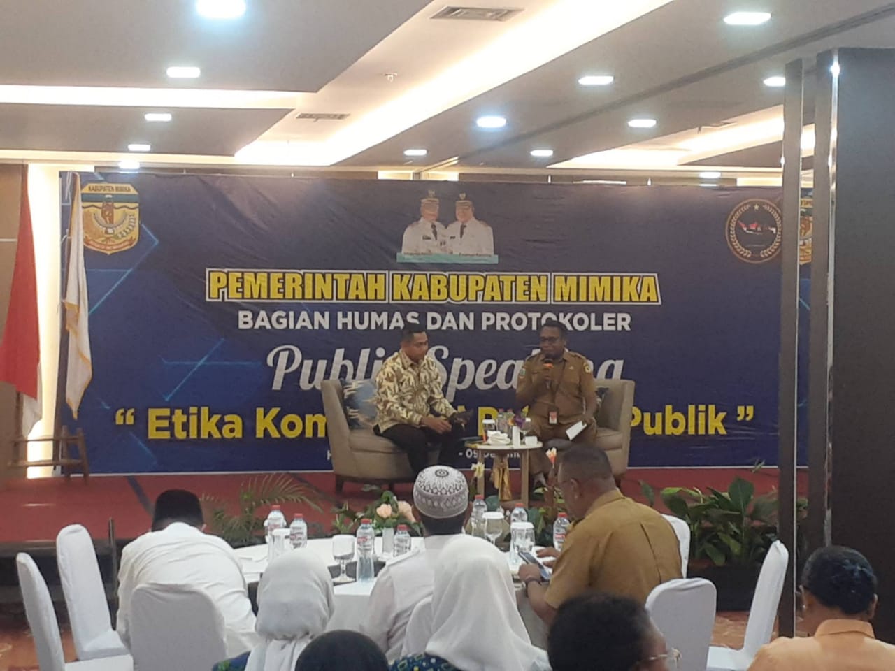 Pemkab Mimika Sukses Gelar Public Speaking ‘Etika Komunikasi Pejabat Publik’