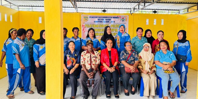 Pemerintahan Distrik Wania dan Kampung Kadun Jaya Berkolaborasi Ciptakan Inovasi Baru Perkuat Peran Perempuan di Wilayah Distrik Wania