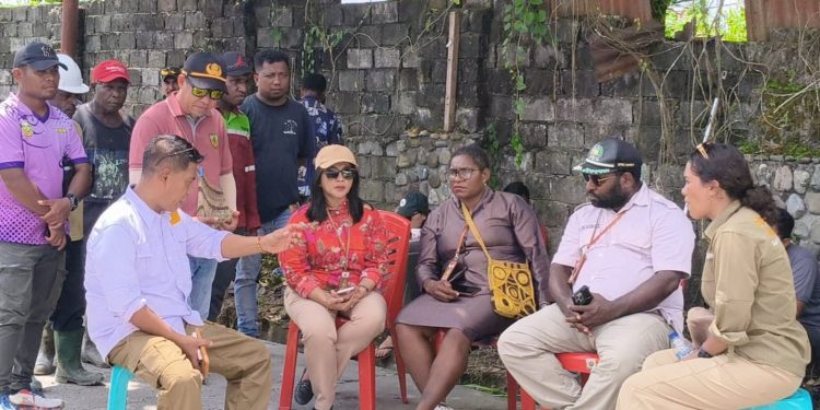 Sejumlah Keluhan Warga di Distrik Wania Langsung Direspon Komisi II DPRK Mimika