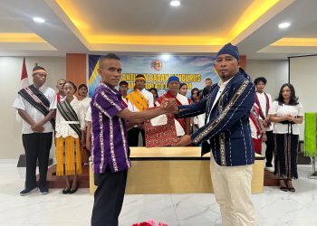 Pengurus Pemuda Urlatu Latdalam Timika Dilantik, Sumitro Magenda Pimpin Periode 2026–2031