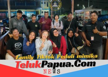 Komunitas TikTok Peduli Mimika Gelar Safari Ramadan dan Bagi Takjil di Kawasan Budi Utomo