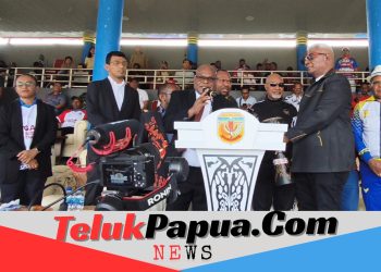Gubernur Papua Tengah Resmi Buka Liga 4 di Mimika, Meki Nawipa: Papua Tengah Adalah Rumah Kita Bersama