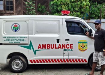 Perdana di Kabupaten Mimika: Pemerintah Kampung Utikini II Gunakan Dana Desa 2025 Beli Mobil Ambulance, Layani Masyarakat Secara Gratis