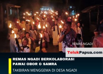 Cahaya Obor Harmoni dan Toleransi dari Desa Ngadi-Kota Tual