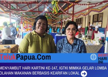 Menyambut Hari Kartini ke-147, IGTKI Mimika Dorong Kreativitas Guru PAUD–TK Lewat Lomba Olahan Pangan Lokal