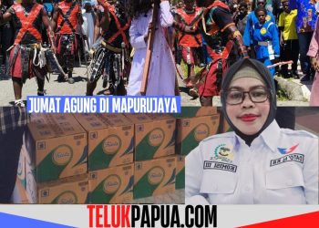 Srikandi Perindo Mimika Bagikan Ratusan Karton Air Minum, Wujud Nyata Toleransi dan Harmoni di Perayaan Paskah 2026