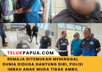Diduga Dipicu Masalah Asmara, Pemuda 20 Tahun Ditemukan Tewas Gantung Diri di Mimika Timur
