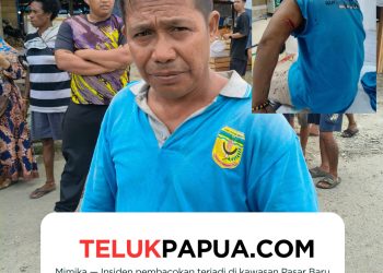 Gegara Tanaman dan Hewan Peliharaan, Pria 45 Tahun Ditikam Iparnya di Pasar Sentral Timika