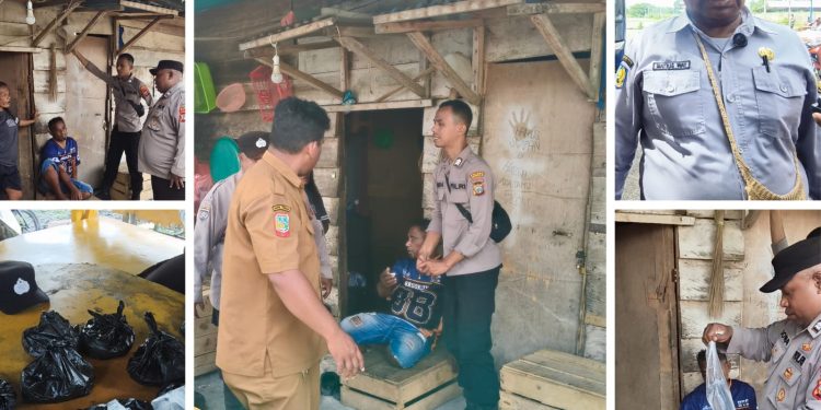 Petugas Amankan 4 Orang dan Temukan 10 Bungkus Miras Siap Edar di Pasar Sentral, Pemkab Mimika Terapkan  5 Langkah Strategis