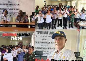 Kadistrik Raymond Tanser Tancap Gas Membangun Mimika Timur