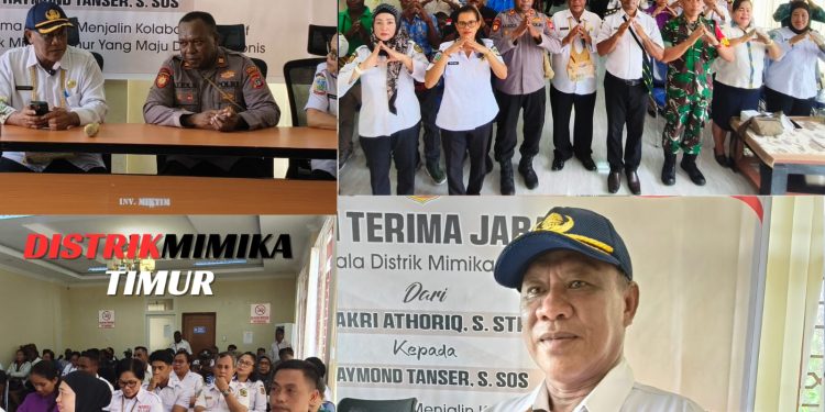 Kadistrik Raymond Tanser Tancap Gas Membangun Mimika Timur