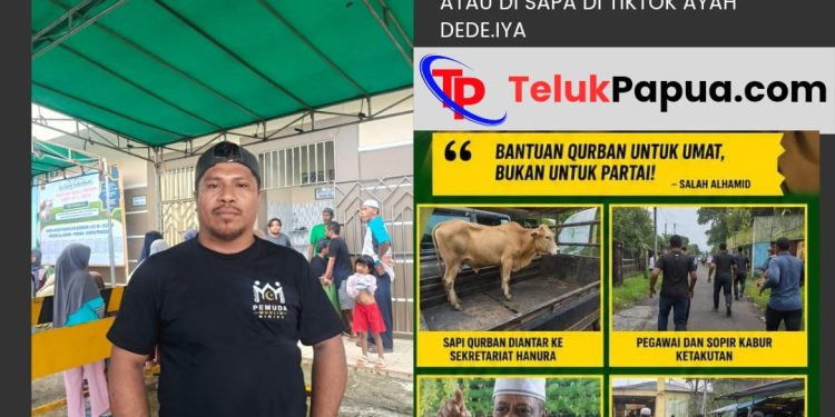 Komunitas TikTok Peduli Mimika Soroti Fenomena Bantuan Hewan Kurban yang Diduga Bernuansa Politik
