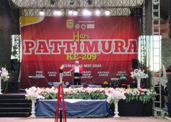 HUT Kapitan Pattimura ke-209 di Mimika, Bupati Johannes Rettob Apresiasi Tema ‘Dari Pedang ke Inovasi, Dari Obor ke Digital Menuju Mimika Gerbang Emas’