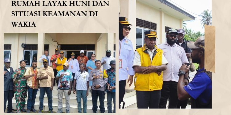 Ketua DPRK Mimika dan Tim Pansus I Soroti Kondisi Rumah Layak Huni di Wakia