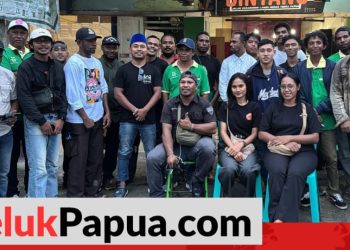 Pemuda Lintas Organisasi Galang Dana Pembangunan Kembali Gereja St. Fransiskus Xaverius Poumako, Hari Pertama Dana Terkumpul  Rp15, 3 Juta