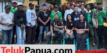Pemuda Lintas Organisasi Galang Dana Pembangunan Kembali Gereja St. Fransiskus Xaverius Poumako, Hari Pertama Dana Terkumpul  Rp15, 3 Juta