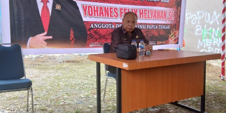 Anggota DPRP Papua Tengah Fraksi PDI Perjuangan, Yohanes Felix Helyanan Komitmen Perjuangkan Transportasi, Pendidikan dan Peningkatan Perekonomian Masyarakat Mimika