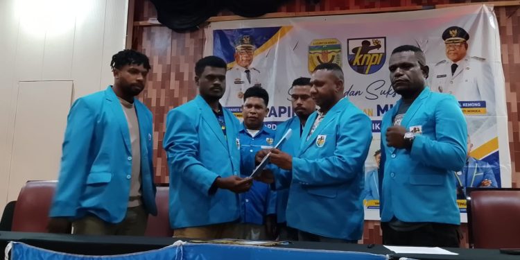 Para Calon Ketua DPD KNPI Sepakat Akhiri Polemik dan Mendukung Rafael Taorekeyau Sebagai Ketua KNPI Kabupaten Mimika Periode 2026-2029